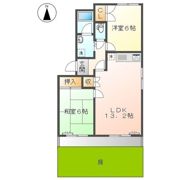 メゾン城土A棟（北）・B棟（南）の間取り画像