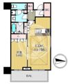 グランドメゾン新梅田タワーTHECLUBRESIDENCEの間取り画像