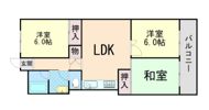 上野ハイツの間取り画像