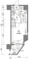 ライジングプレイス南千住の間取り画像