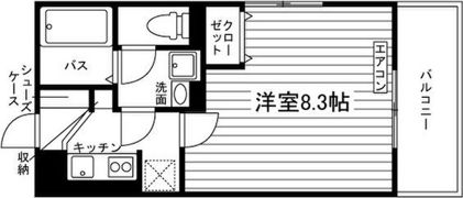 アンビシャス元八事Ⅱの間取り画像