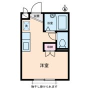ユーハイツの間取り画像