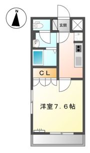 ツインズキクナ（B棟）の間取り画像
