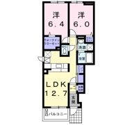 hill maison HTⅡの間取り画像