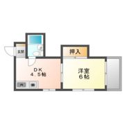 レジデンスⅡYASUDAの間取り画像