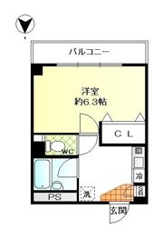 グランディール平和台の間取り画像