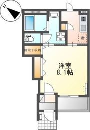 Rion Ⅱ（リオン 2）の間取り画像