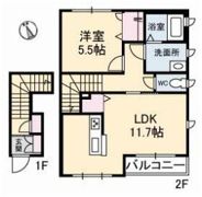 シルフィード山波 A棟の間取り画像