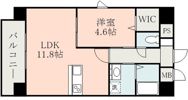 レオサークル菊陽の間取り画像