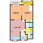 ヴィララボール新根塚の間取り画像