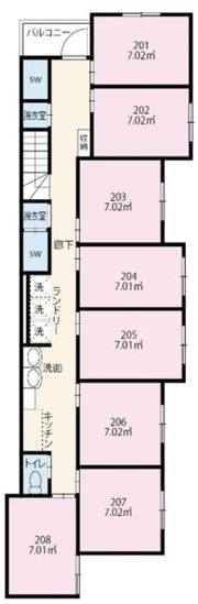 YADOKARI志村坂上の間取り画像