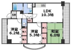 エレガンス巽の間取り画像