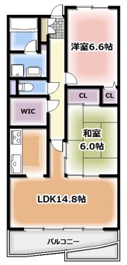 セゾン･エスポワールの間取り画像