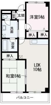 シャンブル ドゥの間取り画像