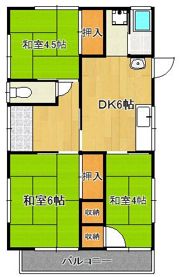 別当町戸建Dの間取り画像