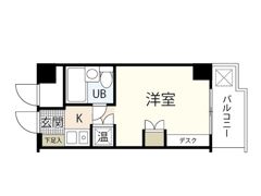シティコーポ比治山の間取り画像