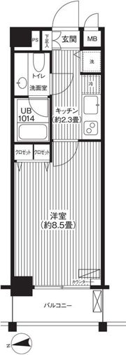 KJ新板橋の間取り画像