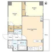 CREATIF 日暮里の間取り画像