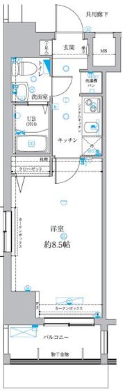 グランドコート親水公園の間取り画像