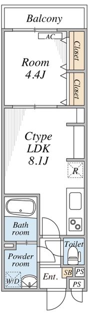 リブリ・エルカーサ亀有の間取り画像