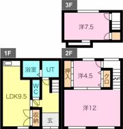 千種区千種2丁目のお家の間取り画像
