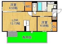 Polonia Wakamatsu A棟の間取り画像