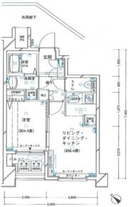 ヴェルト横濱石川町の間取り画像