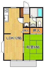 ビーライン力丸の間取り画像