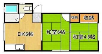 サンハイツ西山の間取り画像