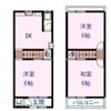 貸テラスハウスの間取り画像