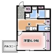 レユシール平池の間取り画像