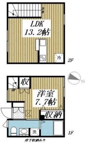 cosmo・lux赤羽の間取り画像