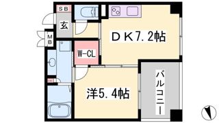 ワコーレ神戸北野セリュックスの間取り画像