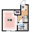 サンスイハイツの間取り画像