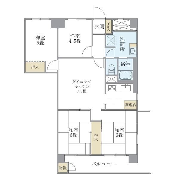 間取図