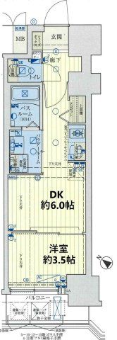 スワンズシティ神戸ウエストの間取り画像