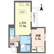 ウィステリア蜷川の間取り画像