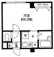 スタジオ根岸の間取り画像