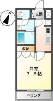 チャーム ツインズ 壱番館の間取り画像