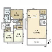 東野川戸建の間取り画像