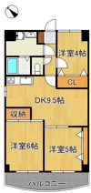 ロイヤルシティ鷹の巣の間取り画像