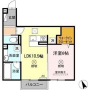 D-room中筋 Ⅱ棟の間取り画像
