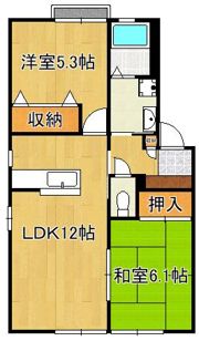 ディアスタウンBの間取り画像