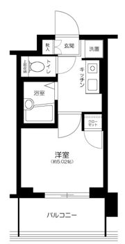 シティタワー武蔵小山 レジデンス棟の間取り画像