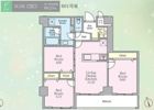 ソライエアイルときわ台の間取り画像