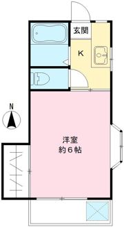 宮前ハイツの間取り画像