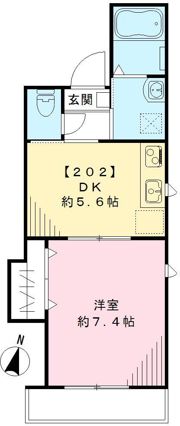 レークヒル石神井の間取り画像