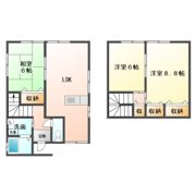 ソノダ貸家の間取り画像