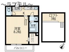 リベルタⅣの間取り画像