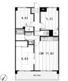 ケイエル市川の間取り画像
